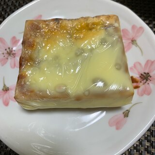 厚揚げの味噌チーズ焼き